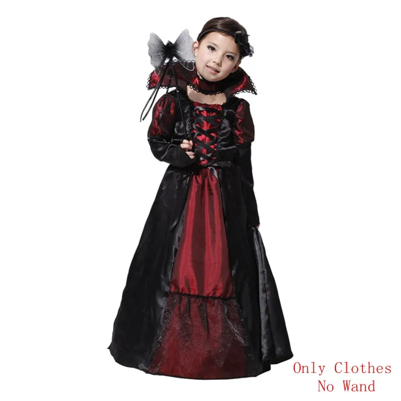 Halloween Girls Cosplay Vampire Long Robe Dresses magnificent Vampire Costumes With Lace Ribbon Choker (No Wand)
Halloween Girls Cosplay Vampire Long Robe Dresses magnificent Vampire Costumes With Lace Ribbon Choker (No Wand)