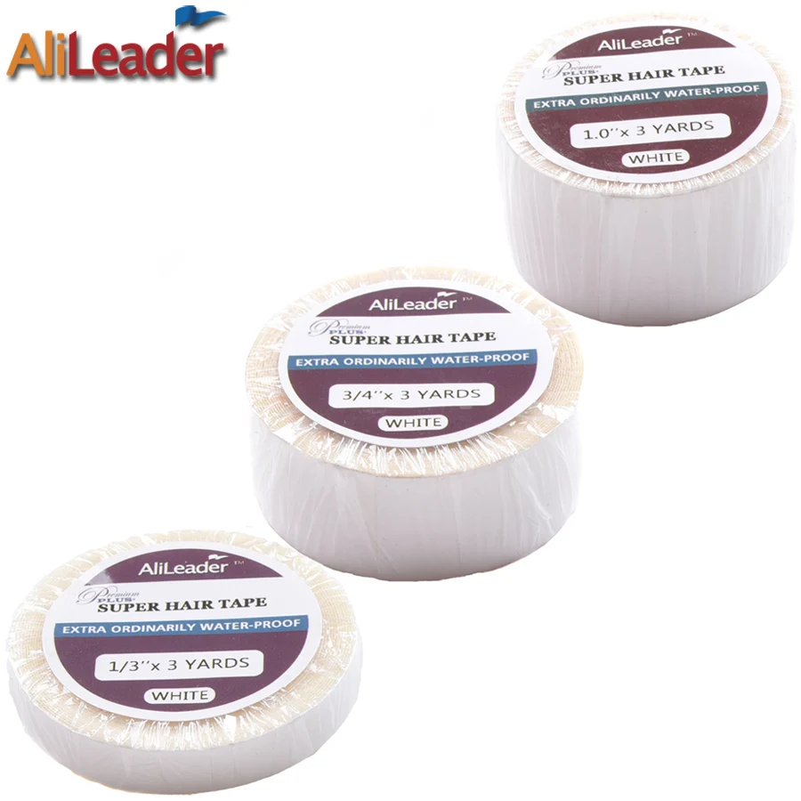 White & Blue Color 1 Roll 32Yard X0.8Cm Strong Double Tape Sticker For Skin Weft/Pu Hair Extensions/Lace Wigs Adhesive Glue Hair 
White & Blue Color 1 Roll 32Yard X0.8Cm Strong Double Tape Sticker For Skin Weft/Pu Hair Extensions/Lace Wigs Adhesive Glue Hair