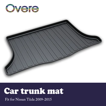 Overe 1Set Car Cargo rear trunk mat For Nissan Tiida 2009 2010 2011 2012 2013 2014 2015 Waterproof carpet Anti-slip mat Styling
Overe 1Set Car Cargo rear trunk mat For Nissan Tiida 2009 2010 2011 2012 2013 2014 2015 Waterproof carpet Anti-slip mat Styling