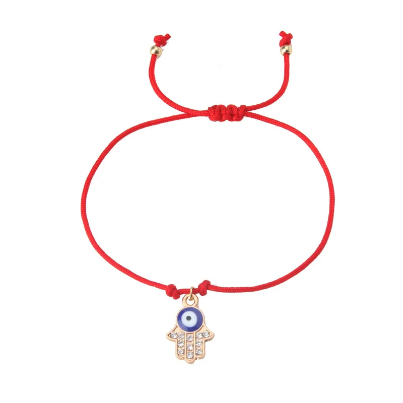 EVIL EYE 1pc new Hand woven red string bracelet trendy Rope chain palm/Rabbit,/butterfly/bead charm eye red bracelet for woman
EVIL EYE 1pc new Hand woven red string bracelet trendy Rope chain palm/Rabbit,/butterfly/bead charm eye red bracelet for woman