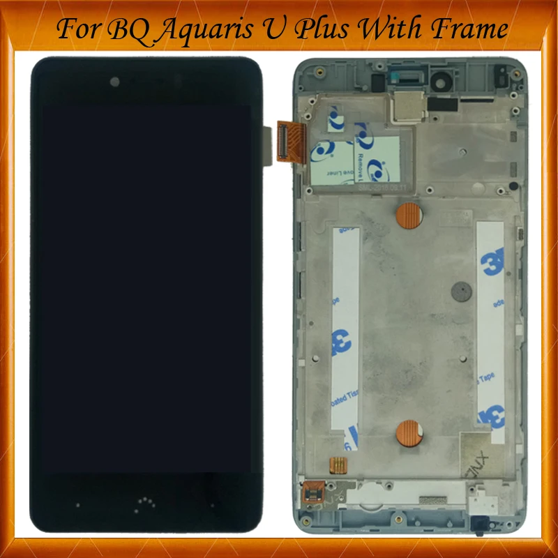 100% Working Well For BQ Aquaris U / U Lite / U plus Lcd Display Touch Screen Digitizer Assembly with frame Replacement Parts
100% Working Well For BQ Aquaris U / U Lite / U plus Lcd Display Touch Screen Digitizer Assembly with frame Replacement Parts