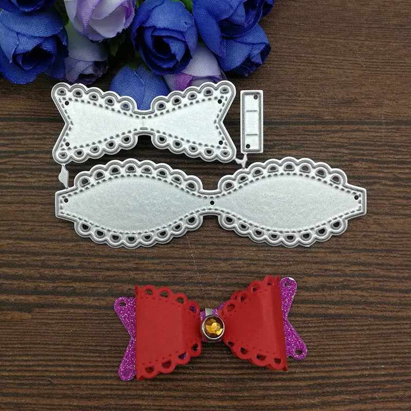 Lace bow heart border Metal Cutting Dies for DIY Scrapbooking Album Paper Cards Decorative Crafts Embossing Die Cuts
Lace bow heart border Metal Cutting Dies for DIY Scrapbooking Album Paper Cards Decorative Crafts Embossing Die Cuts