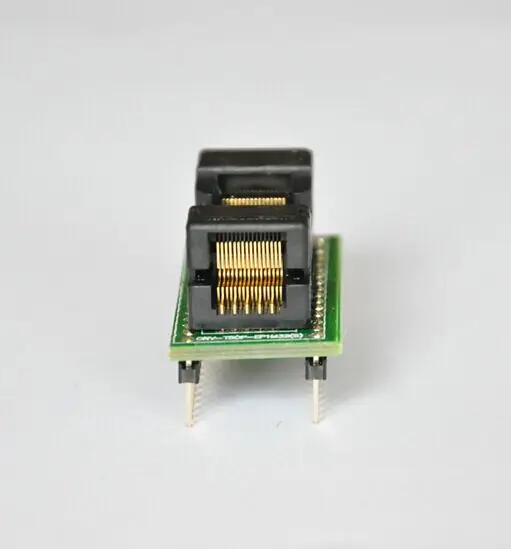 Tsop32 nand flash adapter socket for TNM5000 USB Universal IC nand flash Programmer,TSOP 32 Pins 8*14mm body
Tsop32 nand flash adapter socket for TNM5000 USB Universal IC nand flash Programmer,TSOP 32 Pins 8*14mm body