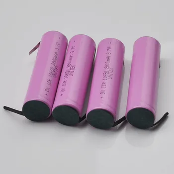 4-10PCS Rechargeable 3.7V 18650 lithium ion battery 2800mah li-ion cell with welding tabs for LED torch Phone Powerbank
4-10PCS Rechargeable 3.7V 18650 lithium ion battery 2800mah li-ion cell with welding tabs for LED torch Phone Powerbank