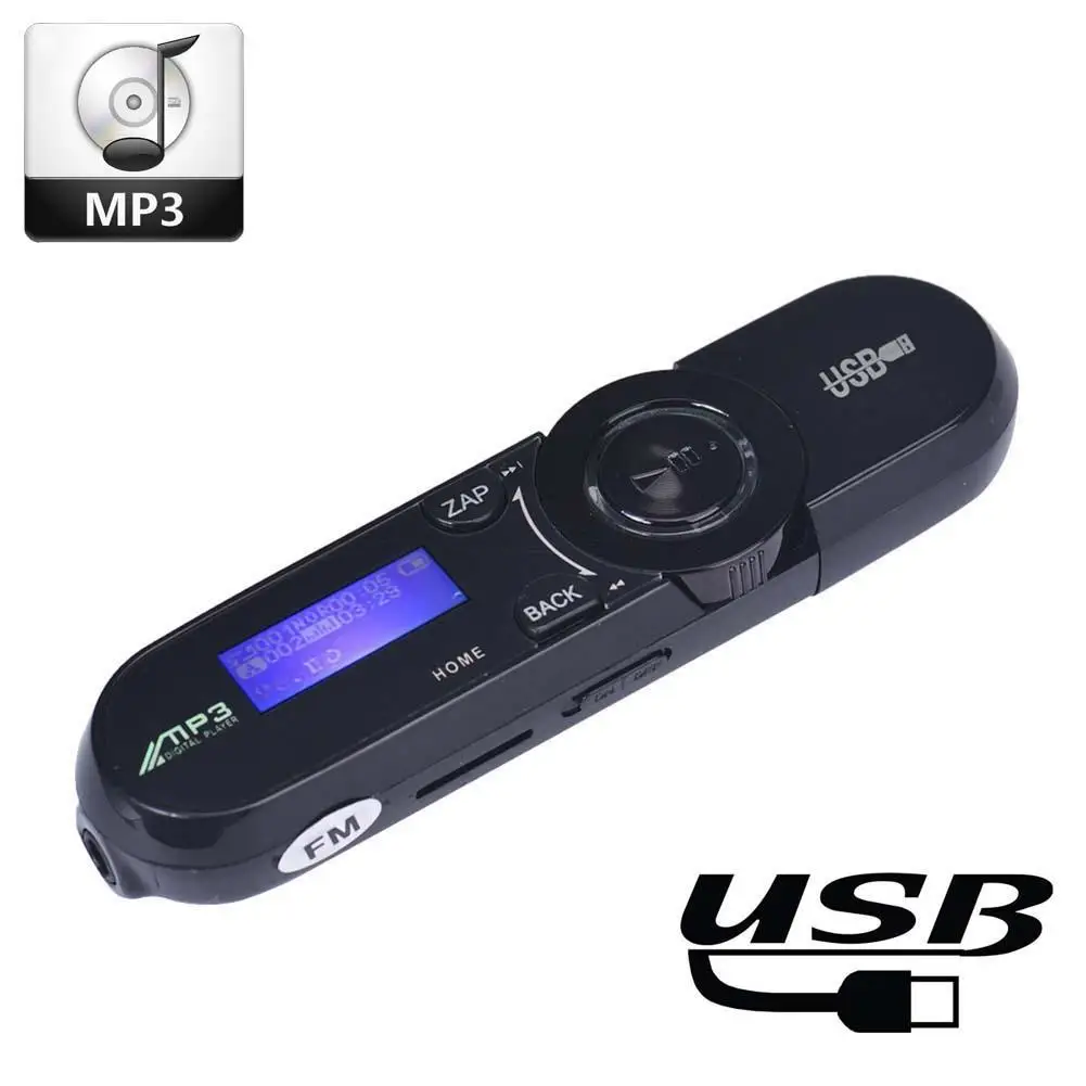 USB MP3 player LCD Screen Support Flash TF Player MP3 Music Play FM Radio Mini black Color Fashion High Quanlity MP3 Player
USB MP3 player LCD Screen Support Flash TF Player MP3 Music Play FM Radio Mini black Color Fashion High Quanlity MP3 Player