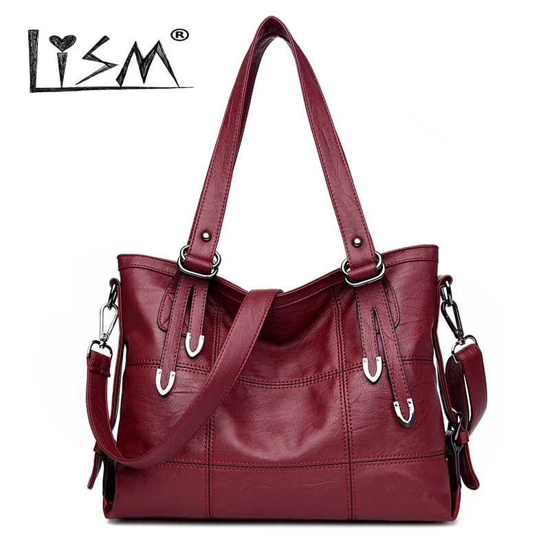 Big Plaid Female Bolso Ladies Casual Tote Bags Handbags Women Famous Brand 2018 High Quality Soft PU Leather Women Shoulder Bags
Big Plaid Female Bolso Ladies Casual Tote Bags Handbags Women Famous Brand 2018 High Quality Soft PU Leather Women Shoulder Bags
