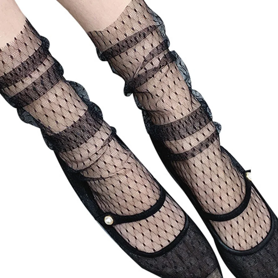 short ultra sheer nylon socks women transparent fish net socks harajuku stripes fishnet breathable ice silk socks summer
short ultra sheer nylon socks women transparent fish net socks harajuku stripes fishnet breathable ice silk socks summer