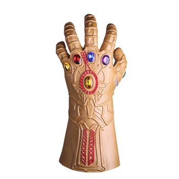 

MANLUYUNXIAO New Arrival 2018 Movie Avengers Infinity War Thanos Gloves Men Halloween Cosplay Prop For Adult Wholesale One Size