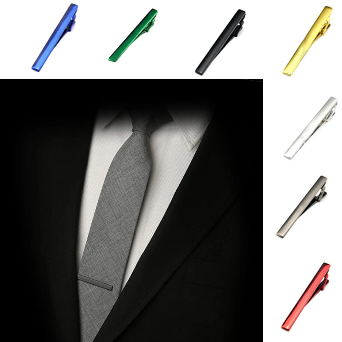 Male Tie Clips Multicolor Men Stainless Steel Necktie Tie Clasps Clip Pin Bar Wedding Gift Fashion Clothing Accessories
Male Tie Clips Multicolor Men Stainless Steel Necktie Tie Clasps Clip Pin Bar Wedding Gift Fashion Clothing Accessories