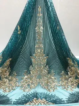Hot Sale African Organza Lace Fabric High Quaity 3d Sequin Fabric Embroidery Tulle Lace Fabric For African Lace Party Green Gold
Hot Sale African Organza Lace Fabric High Quaity 3d Sequin Fabric Embroidery Tulle Lace Fabric For African Lace Party Green Gold