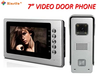 XINSILU New arrival 7 inch TFT LCD monitor video door phone / intercom system Security doorbell Metal material
XINSILU New arrival 7 inch TFT LCD monitor video door phone / intercom system Security doorbell Metal material