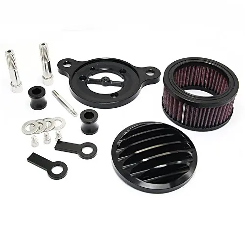 Motorcycle CNC Crafts Air Cleaner Intake Filter For 2004-2014 Harley Sportster XL 883 1200 XL883 Forty Eight Roadster Custom
Motorcycle CNC Crafts Air Cleaner Intake Filter For 2004-2014 Harley Sportster XL 883 1200 XL883 Forty Eight Roadster Custom