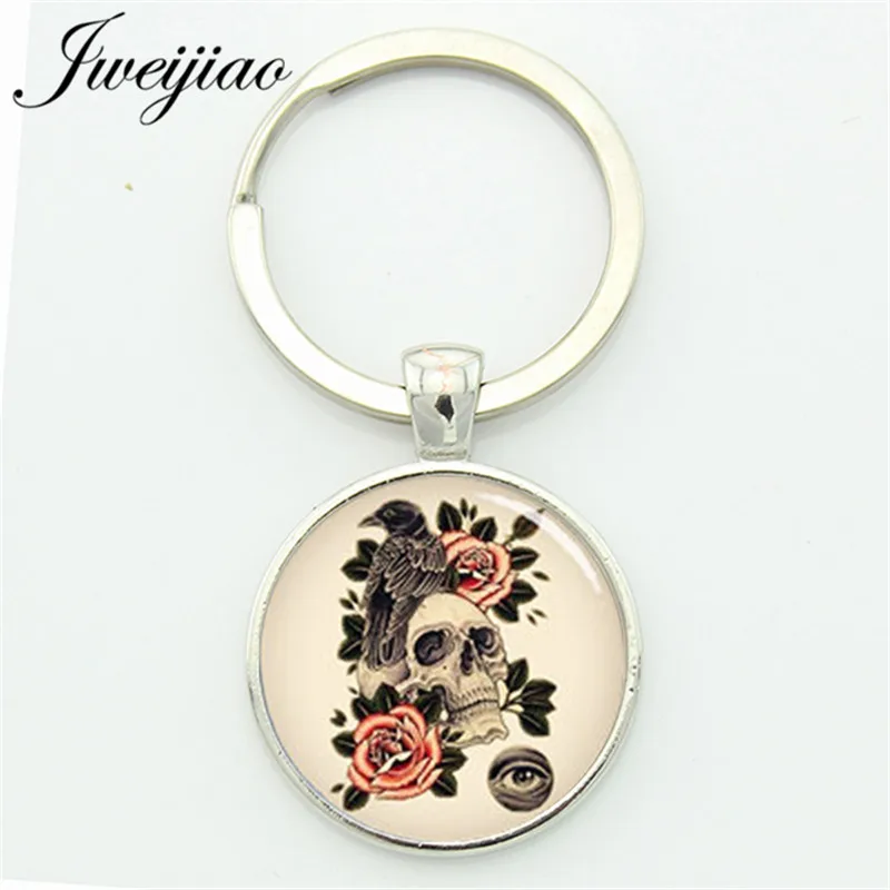 Day of the Dead gifts Sugar skull key chain charming bright colorful flowers skull pattern keychain festival Keyholder Custom
Day of the Dead gifts Sugar skull key chain charming bright colorful flowers skull pattern keychain festival Keyholder Custom