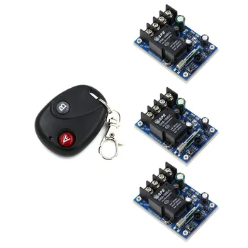DC12V 24V 36V 48V 1CH 30A Relay Wireless Remote Control Switch System Transmitter With 3 piece Receivers Household Appliances
DC12V 24V 36V 48V 1CH 30A Relay Wireless Remote Control Switch System Transmitter With 3 piece Receivers Household Appliances