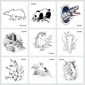 MB Black White Style Tattoo Sticker Tree Taty Flower Temporary Tattoo Sticker For Body Art Tatouage Wolf Space Fake Tatoo
MB Black White Style Tattoo Sticker Tree Taty Flower Temporary Tattoo Sticker For Body Art Tatouage Wolf Space Fake Tatoo