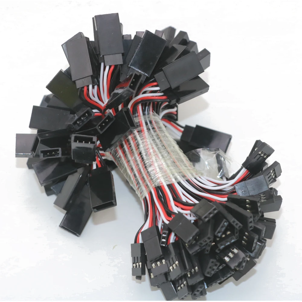 100pcs/lot Wire Cable 100mm 150mm 300mm 500mm Servo Extension Cable For Futaba Plug futabLead Wire Cable For RC Toys
100pcs/lot Wire Cable 100mm 150mm 300mm 500mm Servo Extension Cable For Futaba Plug futabLead Wire Cable For RC Toys