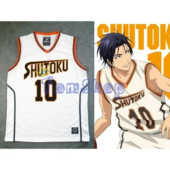 Anime KUROKO'S BASKETBALL Kuroko no Basuke Cosplay Shutoku School #10 Takao Kazunari Host Basketball Jersey Uniform Sportswear
Anime KUROKO'S BASKETBALL Kuroko no Basuke Cosplay Shutoku School #10 Takao Kazunari Host Basketball Jersey Uniform Sportswear