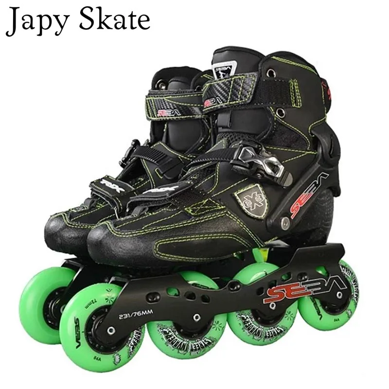 Japy Skate Original SEBA Trix Adult Professional Slalom Inline Skates Carbon Fiber Roller Shoes Sliding Free Skating Patines
Japy Skate Original SEBA Trix Adult Professional Slalom Inline Skates Carbon Fiber Roller Shoes Sliding Free Skating Patines