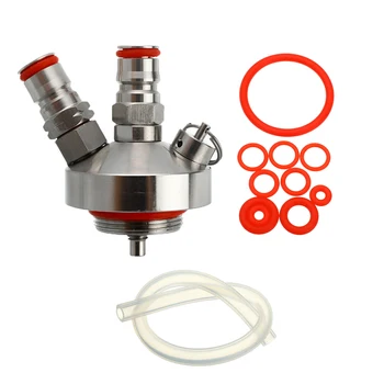 304 Stainless Steel Mini Keg Tap Dispenser with 12'' Beer Hose Mini Craft Beer Keg Growler Homebrew Spear 2L/3.6L/4L/5L Barware
304 Stainless Steel Mini Keg Tap Dispenser with 12'' Beer Hose Mini Craft Beer Keg Growler Homebrew Spear 2L/3.6L/4L/5L Barware