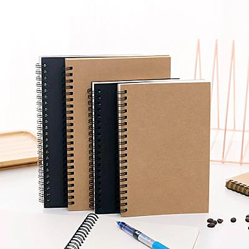 50Sheets Diary Sketchbook Kraft Paper Planner Bullet Journal Coil Notebooks For Kids Girl Gift School Office Supplies Stationery
50Sheets Diary Sketchbook Kraft Paper Planner Bullet Journal Coil Notebooks For Kids Girl Gift School Office Supplies Stationery
