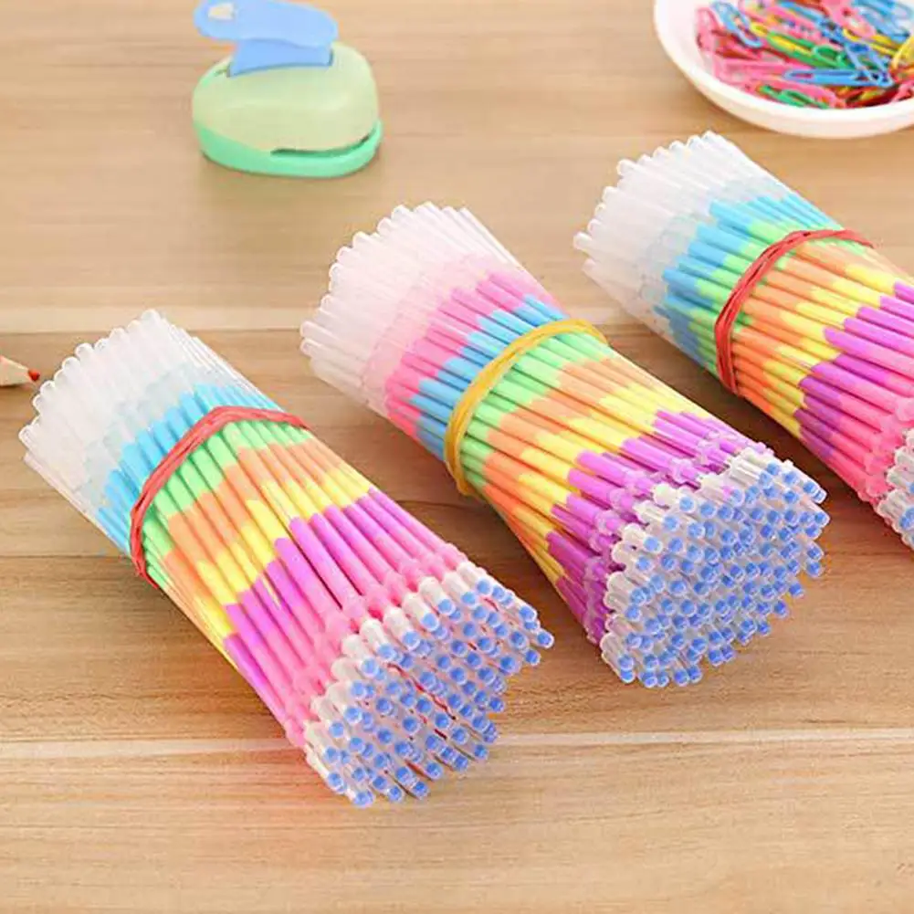 20Pcs/Lot Multi Color Rainbow Refill Highlighters Gel Pens ball point pen Students painting graffiti fluorescent Refills
20Pcs/Lot Multi Color Rainbow Refill Highlighters Gel Pens ball point pen Students painting graffiti fluorescent Refills