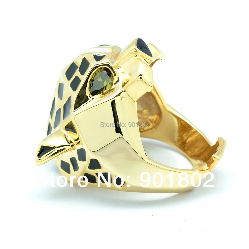 Men Women Leopard Panther Rings with Copper Green Eyes Zirconia Rhinestone Animal Brand Jewelry Free shipping
Men Women Leopard Panther Rings with Copper Green Eyes Zirconia Rhinestone Animal Brand Jewelry Free shipping
