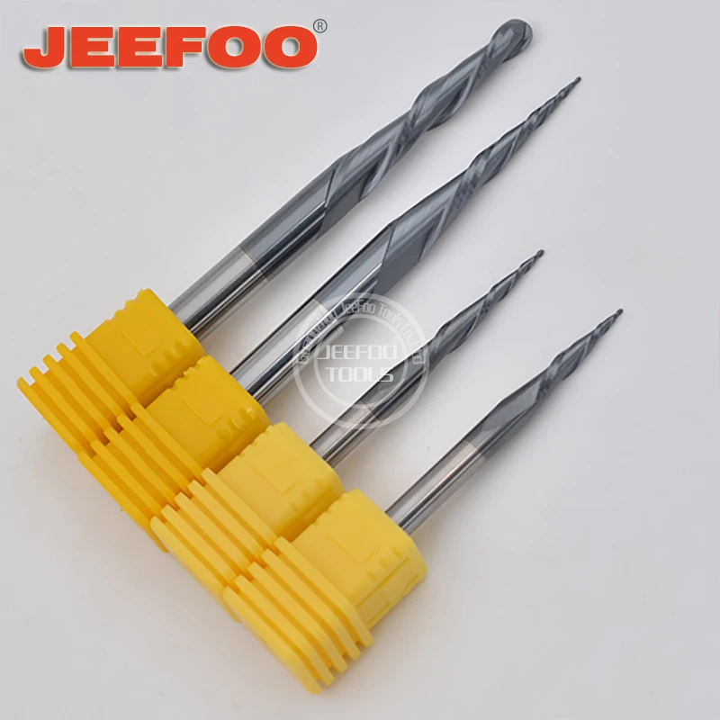 Tungsten solid carbide Coated Taper Ball Nose CNC milling cutter router bits for wood for metal end mill 4/6/8/10mm 2pcs/lot
Tungsten solid carbide Coated Taper Ball Nose CNC milling cutter router bits for wood for metal end mill 4/6/8/10mm 2pcs/lot