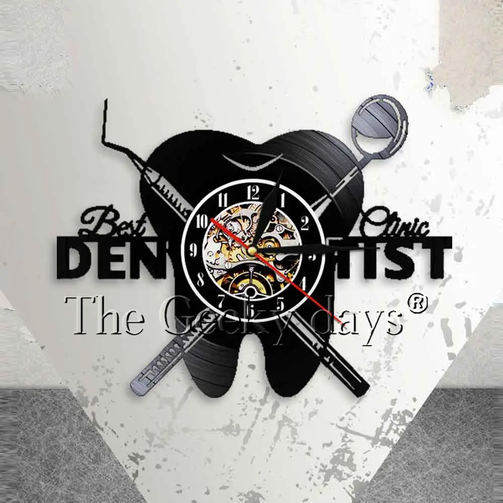 Dentist Vinyl Record Wall Clock Teeth Decorative Vintage Clock Watch Dental Office Clinic Wall Decor Sign Dentist Nurse Gift
Dentist Vinyl Record Wall Clock Teeth Decorative Vintage Clock Watch Dental Office Clinic Wall Decor Sign Dentist Nurse Gift