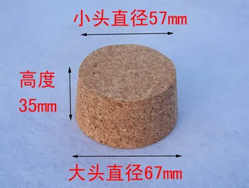 10pcs/lot 67*57*35mm Composite cork fit for 60mm to 63mm diam glass perfume bottle/#ftk
10pcs/lot 67*57*35mm Composite cork fit for 60mm to 63mm diam glass perfume bottle/#ftk