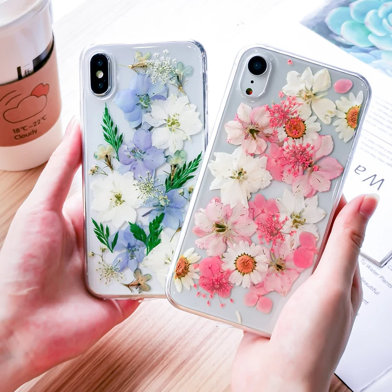 Real Flowers Dried Flowers Soft TPU Phone Case For iPhone X XS XR XS Max 6 6S 7 8 Plus Transparent Bling beautiful Back Cover
Real Flowers Dried Flowers Soft TPU Phone Case For iPhone X XS XR XS Max 6 6S 7 8 Plus Transparent Bling beautiful Back Cover