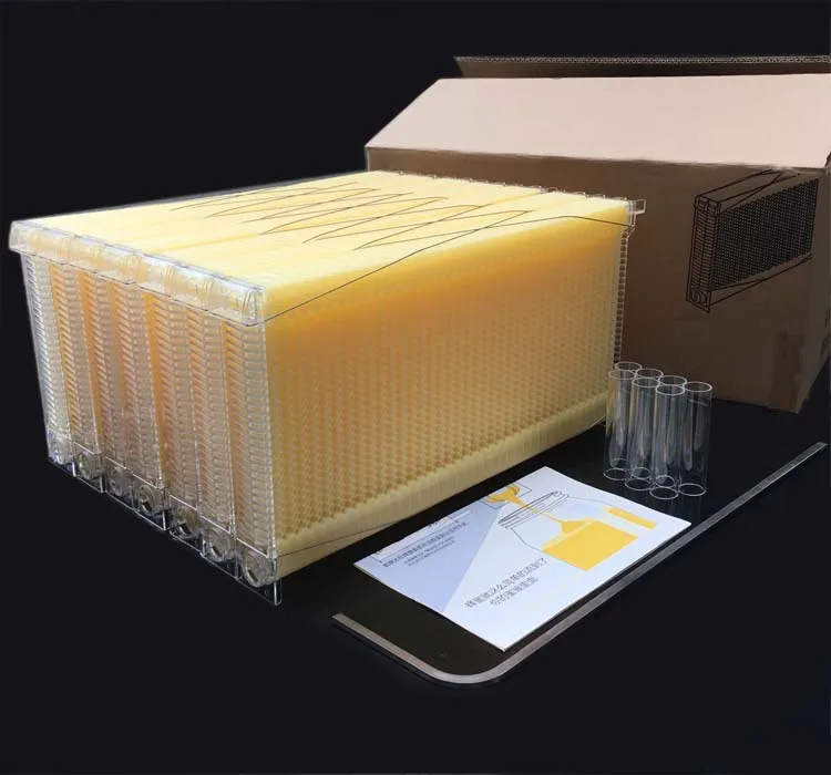 (7pcs) Automatic Plastic Honey Frames Langstroth Hive Plastic Beehive Frame Kit Frame Key
(7pcs) Automatic Plastic Honey Frames Langstroth Hive Plastic Beehive Frame Kit Frame Key