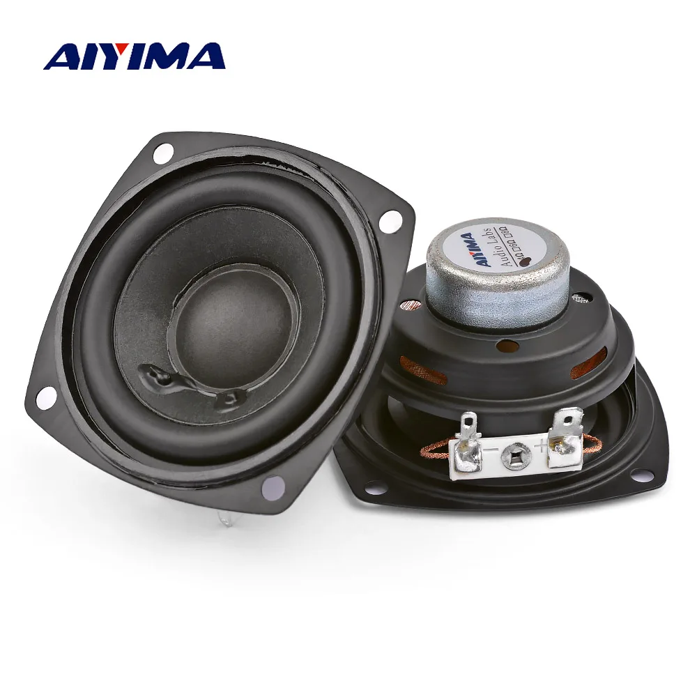 AIYIMA 2Pcs 2.5 Inch Portable Speakers 4Ohm 10W 66MM Full Range Audio Speaker Bass Multimedia Neodymium Magnet Loudspeaker
AIYIMA 2Pcs 2.5 Inch Portable Speakers 4Ohm 10W 66MM Full Range Audio Speaker Bass Multimedia Neodymium Magnet Loudspeaker