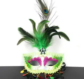 Fashion Italian party sequins tassel peacock feather mask women Halloween Christmas fancy dress ball festive masks drop shipping
Fashion Italian party sequins tassel peacock feather mask women Halloween Christmas fancy dress ball festive masks drop shipping