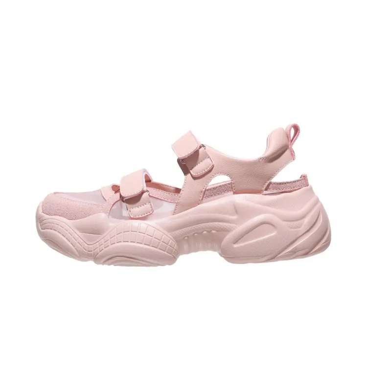 Summer Chunky Sandals Women Buckle Open Toes Women Sandals Shoes Casual White Ladies Shoes Breathable Platform Sandal
Summer Chunky Sandals Women Buckle Open Toes Women Sandals Shoes Casual White Ladies Shoes Breathable Platform Sandal