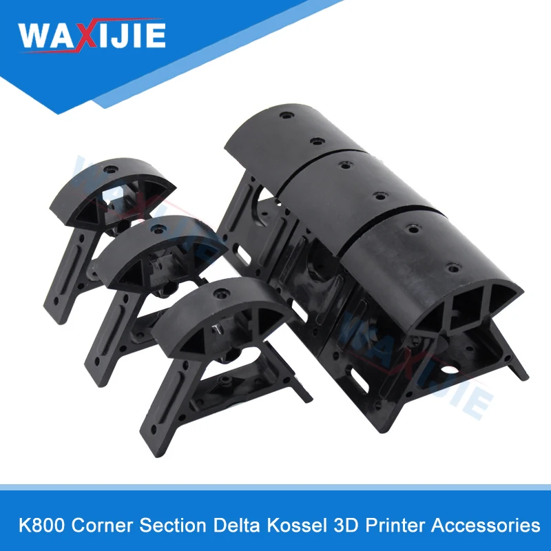 K800 Corner Section Delta Kossel 3D Printer Accessories Injection Angle Part 2020 Profiles Suitable European Standard Profiles
K800 Corner Section Delta Kossel 3D Printer Accessories Injection Angle Part 2020 Profiles Suitable European Standard Profiles