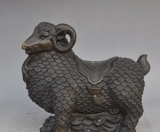 shitou 001238 9"china fengshui bronze wealth yuanbao money coin sheep goat auspicious statue
shitou 001238 9"china fengshui bronze wealth yuanbao money coin sheep goat auspicious statue