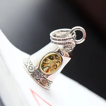 Ecoworld Ge jewelry wholesale handmade 925 Sterling Silver Pendant Silver man pendant retro bell silver accessories
Ecoworld Ge jewelry wholesale handmade 925 Sterling Silver Pendant Silver man pendant retro bell silver accessories