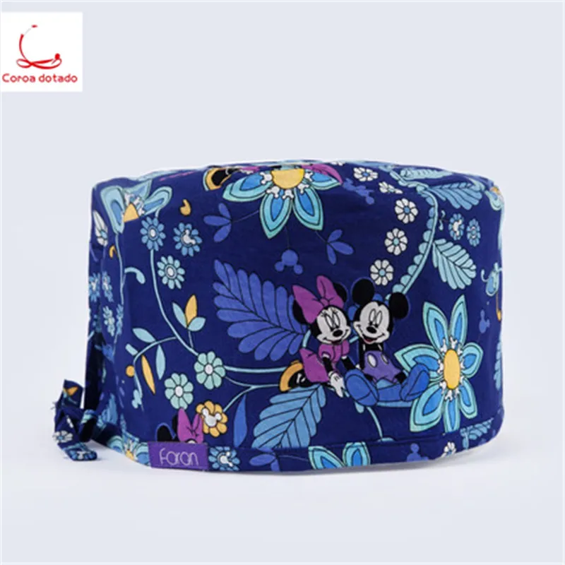 Operation cap cotton men and women doctors and nurses working cap beauty salon cap mickey cartoon printed hat dome hat
Operation cap cotton men and women doctors and nurses working cap beauty salon cap mickey cartoon printed hat dome hat