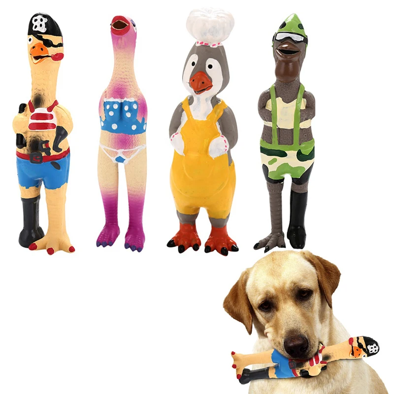 1PC Screaming Rubber Chicken Toy For Dogs Funny Squeak Toy For Dogs Puppy Latex Squeaker Chew Training Pet Products Styles
1PC Screaming Rubber Chicken Toy For Dogs Funny Squeak Toy For Dogs Puppy Latex Squeaker Chew Training Pet Products Styles