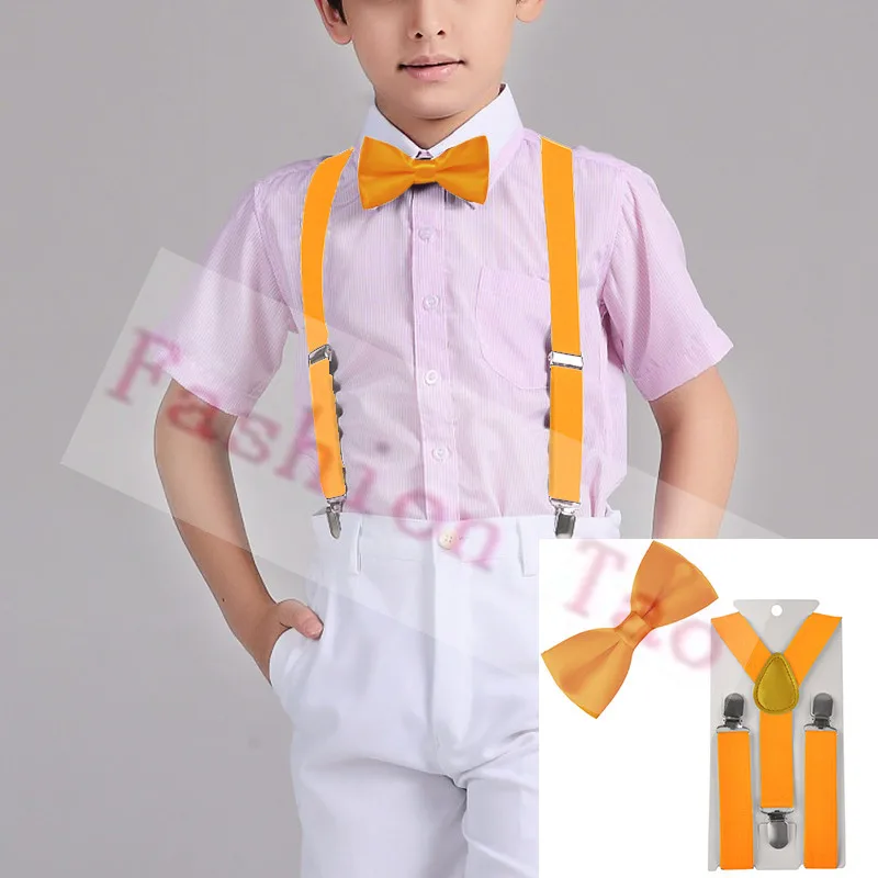 2 PCS Yellow Solid Color Children Kids Bowtie Butterfly Kids Bow tie Braces Sets Boys Suspenders Wedding Wtr0003a06
2 PCS Yellow Solid Color Children Kids Bowtie Butterfly Kids Bow tie Braces Sets Boys Suspenders Wedding Wtr0003a06
