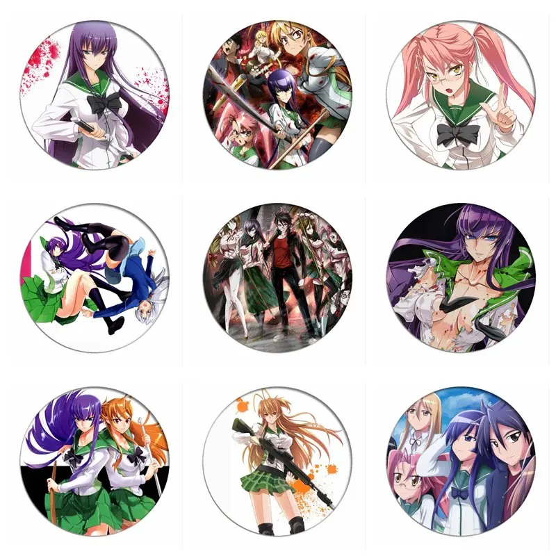 HIGHSCHOOL OF THE DEAD Cosplay Badges Miyamoto Rei Brooch Icon Busujima Saeko Collection Breastpin for Backpacks Clothing
HIGHSCHOOL OF THE DEAD Cosplay Badges Miyamoto Rei Brooch Icon Busujima Saeko Collection Breastpin for Backpacks Clothing