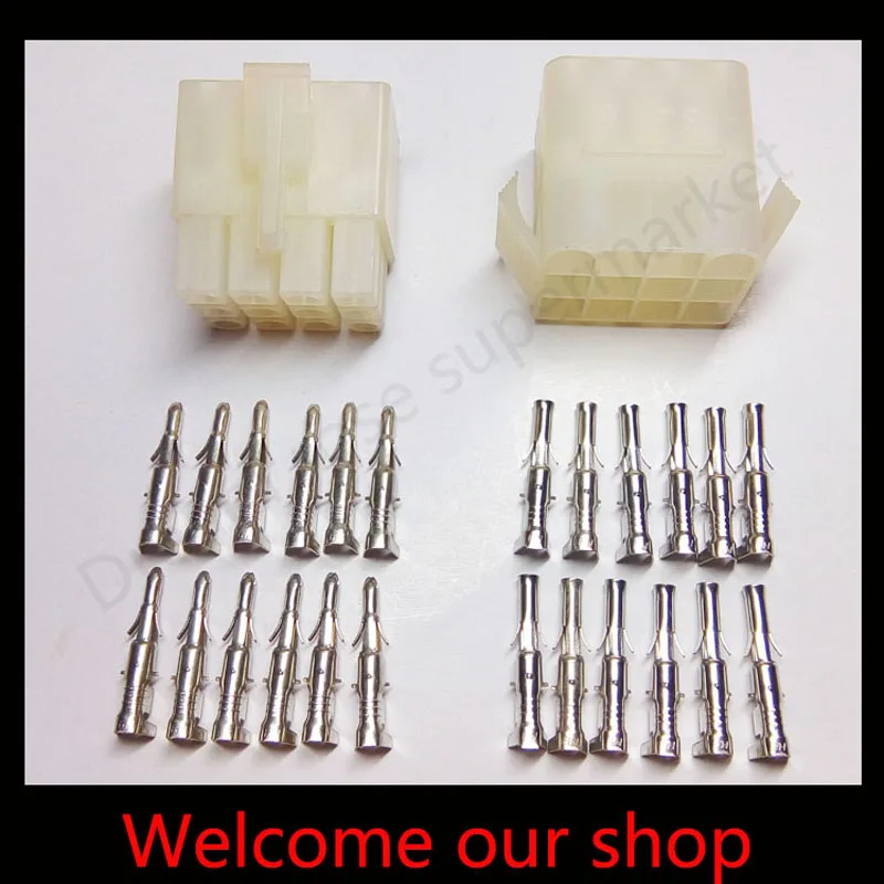 10sets L6.2-12P 12port Terminal 6.2mm pitch terminal kit pin connectors for plug male Female socket plug for Car
10sets L6.2-12P 12port Terminal 6.2mm pitch terminal kit pin connectors for plug male Female socket plug for Car