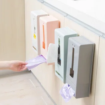 Wall Mounted Kitchen Paper Garbage Bag Storage Box Organizer Accessories Tissue Box Hanging Pink White Free Drilling 9
Wall Mounted Kitchen Paper Garbage Bag Storage Box Organizer Accessories Tissue Box Hanging Pink White Free Drilling 9