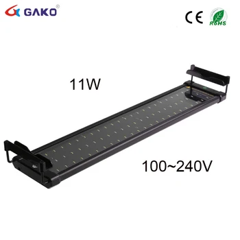 50-75cm Aquarium LED Lighting Fish Tank Light Lamp with Extendable Brackets 60 White and 12 Blue LED light Aquarium
50-75cm Aquarium LED Lighting Fish Tank Light Lamp with Extendable Brackets 60 White and 12 Blue LED light Aquarium