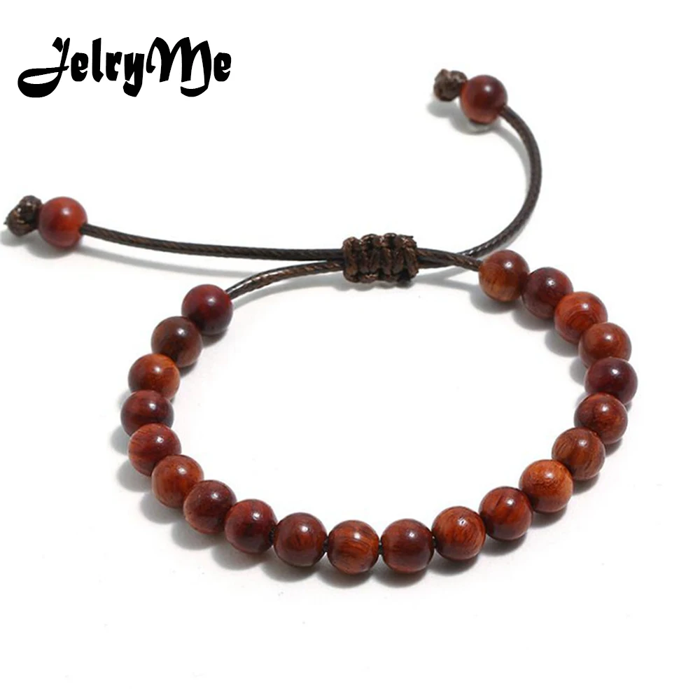 8MM Natural Lobular Red Sandalwood Beads Bracelet Adjustable Tibetan Buddhism Wooden Bead Stretch Bracelet Charm Bracelet Couple
8MM Natural Lobular Red Sandalwood Beads Bracelet Adjustable Tibetan Buddhism Wooden Bead Stretch Bracelet Charm Bracelet Couple