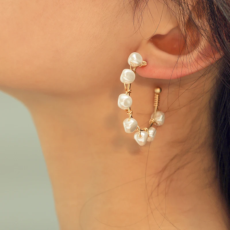 Trendy 2019 New Imitation Pearls Round Dangle Earrings For Women Large Circle Drop Earrings Statement Jewelry Accessories E5534
Trendy 2019 New Imitation Pearls Round Dangle Earrings For Women Large Circle Drop Earrings Statement Jewelry Accessories E5534