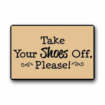 Take Off Your Shoes Please Custom Doormats Area Rug Non-Slip Machine Washable Door Mats Home Decor 30(L) X 18(W) Inch
Take Off Your Shoes Please Custom Doormats Area Rug Non-Slip Machine Washable Door Mats Home Decor 30(L) X 18(W) Inch