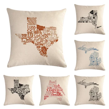 Letter Map Print Cushion Covers 45*45cm Tulip Design Gifts Home Bedroom Couch Decoration Pillowcase
Letter Map Print Cushion Covers 45*45cm Tulip Design Gifts Home Bedroom Couch Decoration Pillowcase