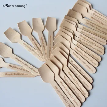 100pcs Personalized Engrave Taster Spoons Mini Wooden Spoons for Hot Chocolate Bar Themed Party Cake Ice Cream Tea Spoons
100pcs Personalized Engrave Taster Spoons Mini Wooden Spoons for Hot Chocolate Bar Themed Party Cake Ice Cream Tea Spoons