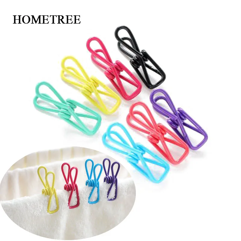 HOMETREE 10 Pcs Color Clothing Socks Clips Household Commodity Multipurpose Mini Metal Clip Photo Bookmark Decorative Clips H720
HOMETREE 10 Pcs Color Clothing Socks Clips Household Commodity Multipurpose Mini Metal Clip Photo Bookmark Decorative Clips H720